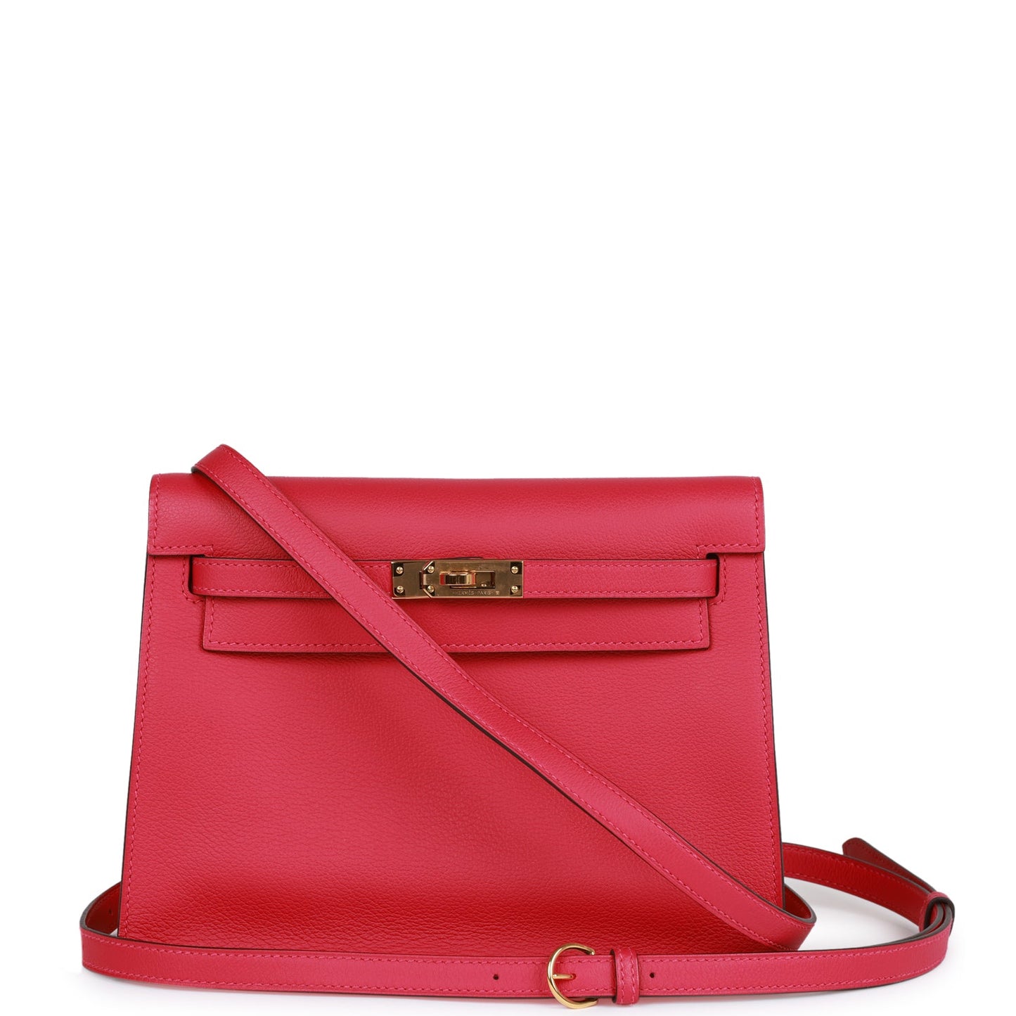 Hermes Kelly Danse Framboise Evercolor Gold Hardware