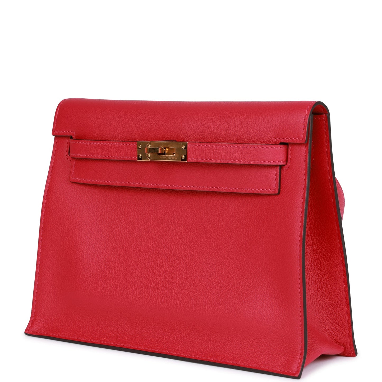 Hermes Kelly Danse Framboise Evercolor Gold Hardware