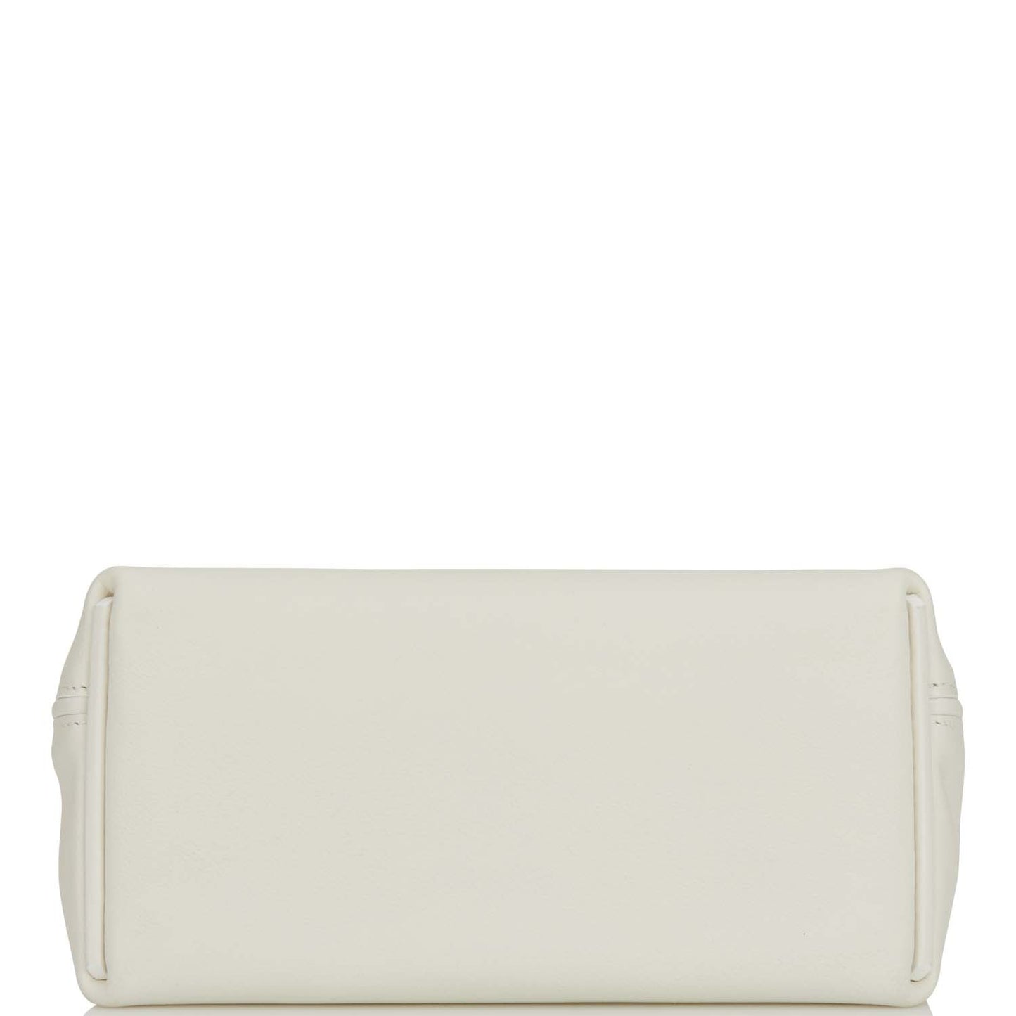 Hermes Mini 24/24 Bag White Evercolor and Swift Gold Hardware