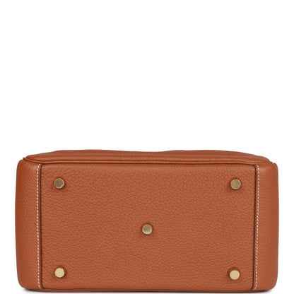 Hermes Lindy 26 Gold Clemence Gold Hardware