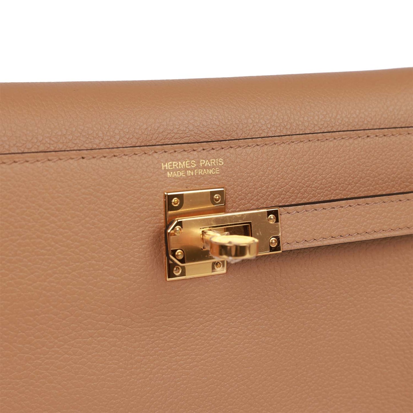 Hermes Kelly Danse Chai Evercolor Gold Hardware