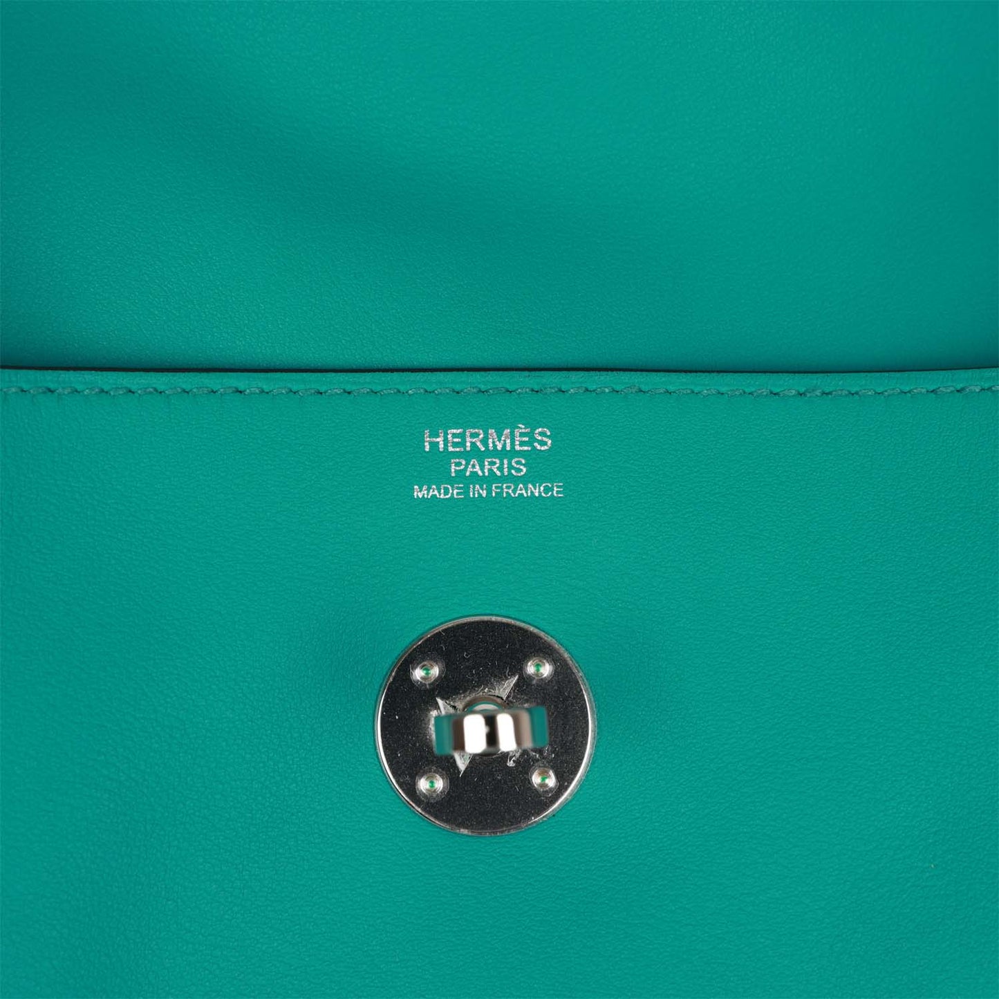 Hermes Lindy 30 Bleu Paon Swift Palladium Hardware