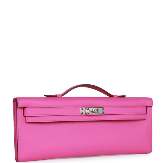 Hermes Kelly Cut Magnolia Swift Palladium Hardware