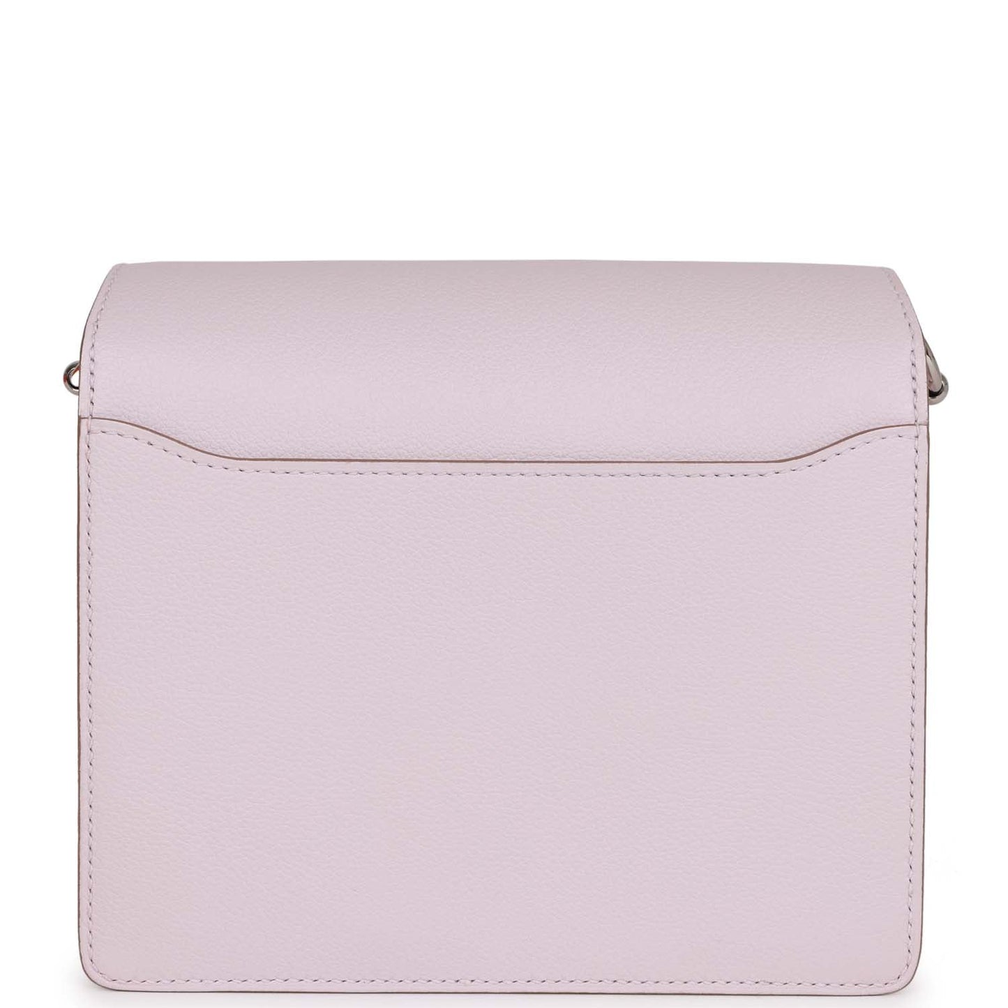 Hermes Mini Sac Roulis 18 Mauve Pale Evercolor Palladium Hardware