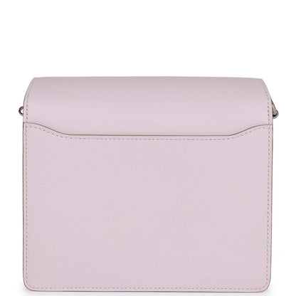 Hermes Mini Sac Roulis 18 Mauve Pale Evercolor Palladium Hardware