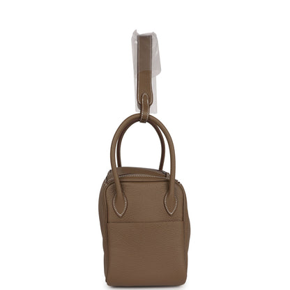 Hermes Lindy 26 Etoupe Clemence Palladium Hardware