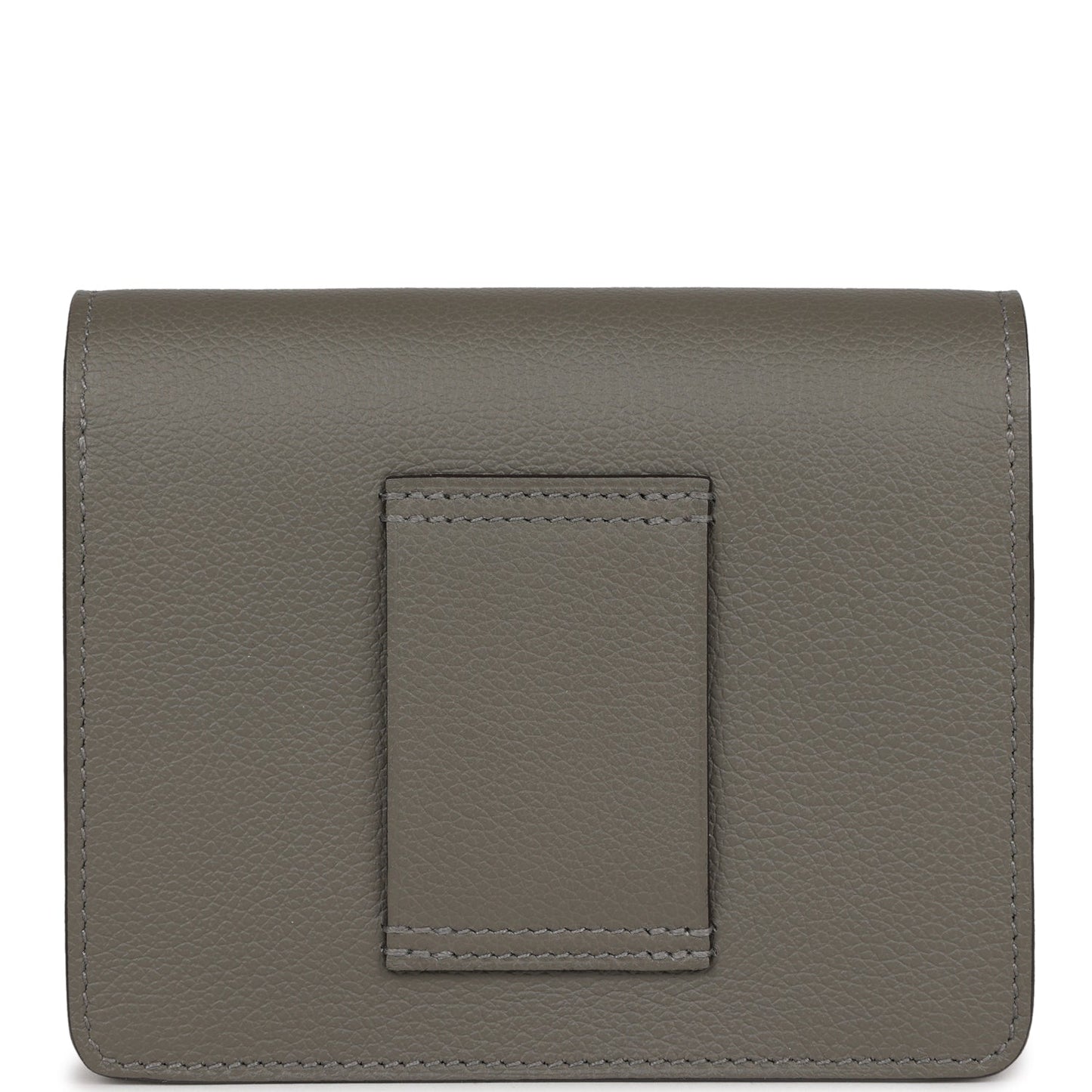 Hermes Roulis Slim Wallet Gris Meyer Evercolor Permabrass Hardware