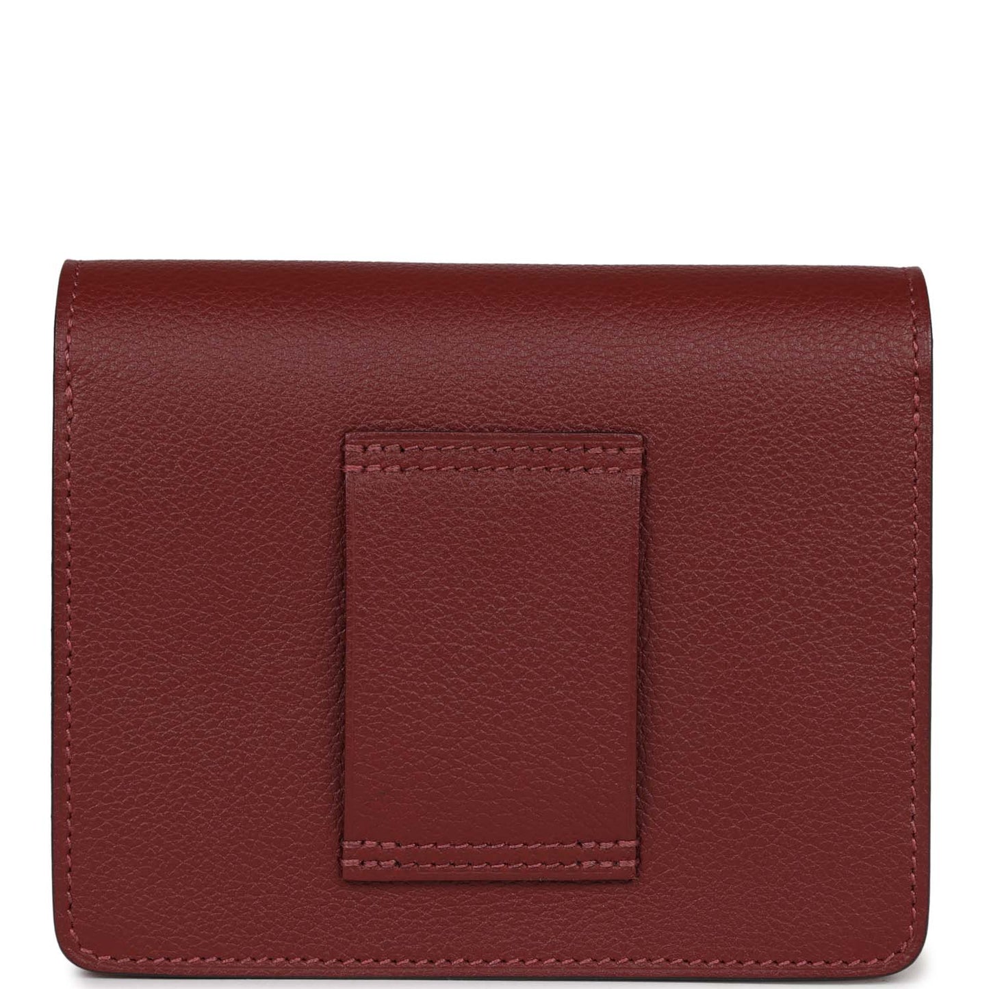 Hermes Roulis Slim Wallet Bi-Color Rouge H/Rose Azalee Evercolor Palladium Hardware