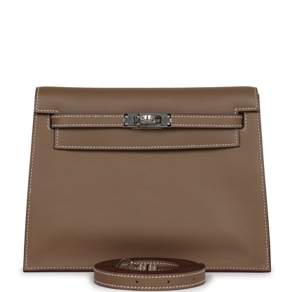 Hermes Kelly Danse Etoupe Swfit Palladium Hardware