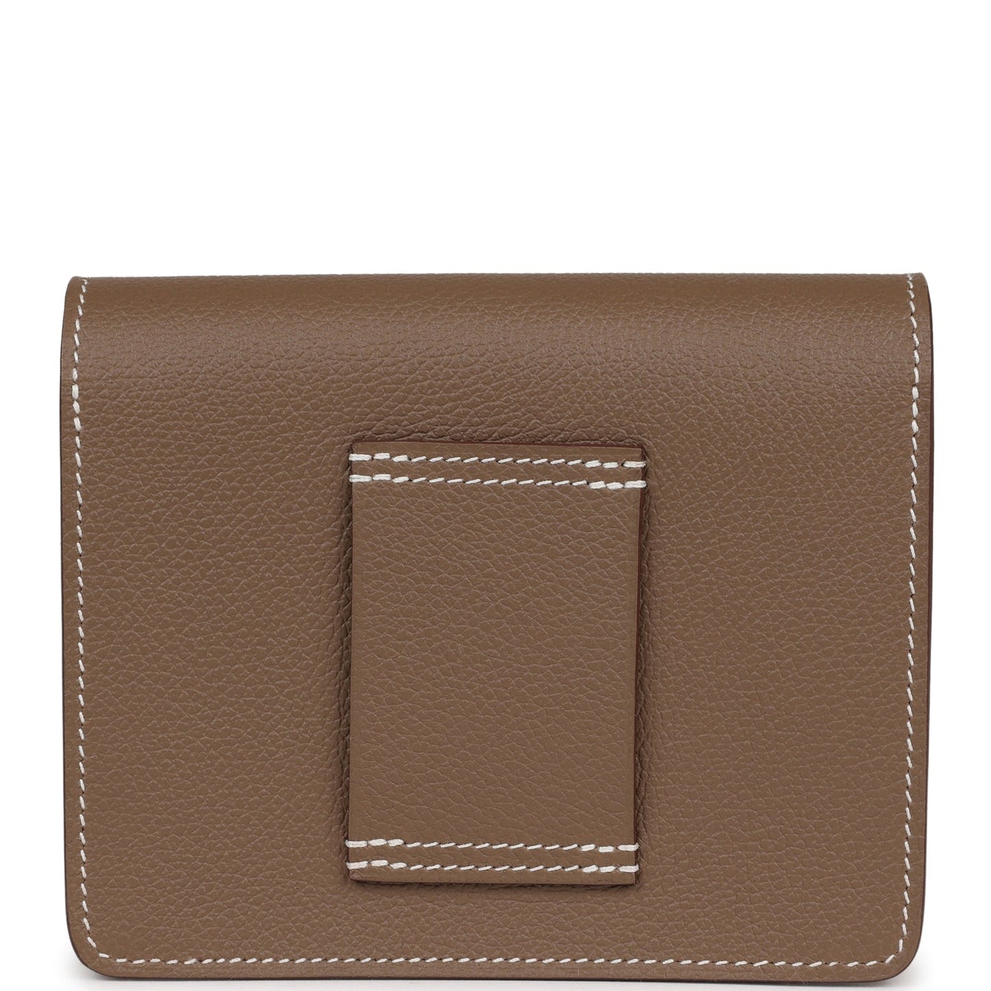 Hermes Roulis Slim Wallet Etoupe Evercolor Gold Hardware