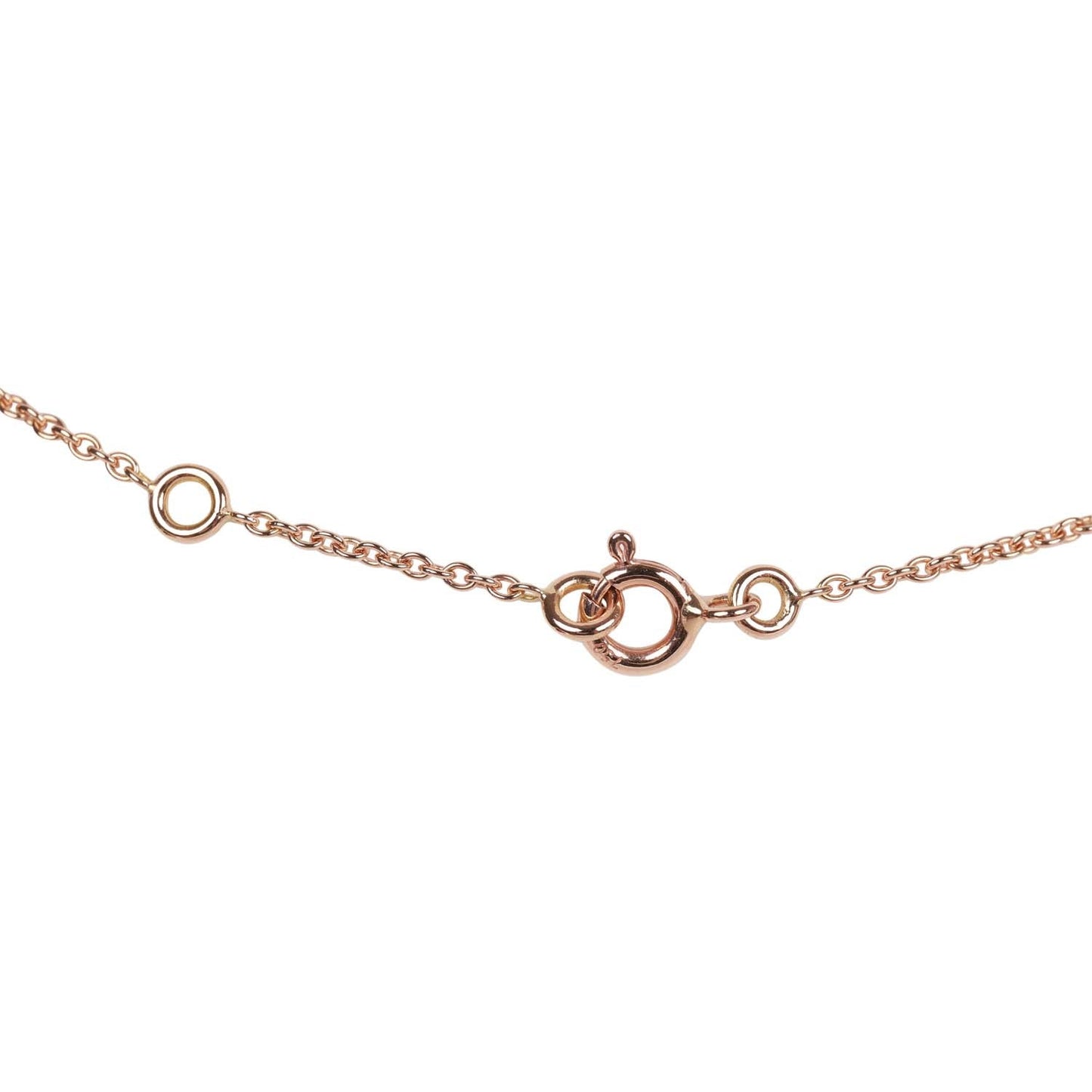 Hermes 18k Rose Gold Farandole PM Pendant Necklace