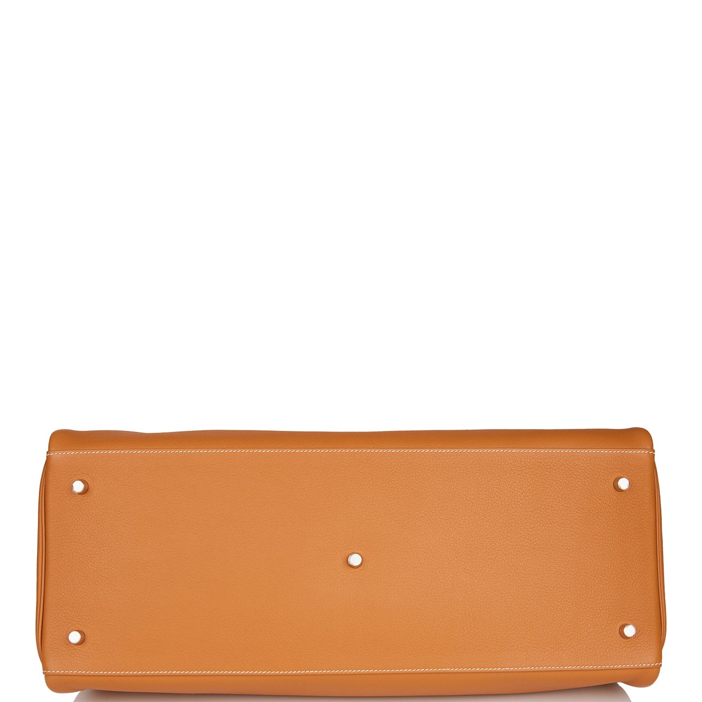 Hermes Kelly Relax Voyage 50 Toffee Togo Palladium Hardware