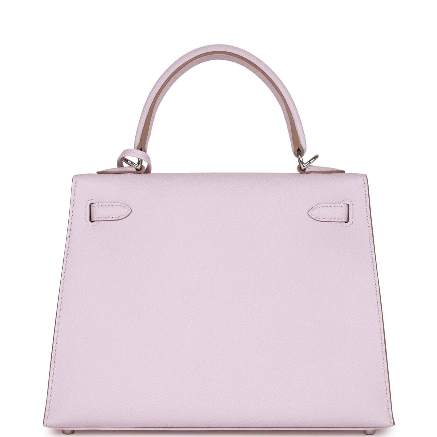 Hermes Kelly Sellier 25 Mauve Pale Epsom Palladium Hardware