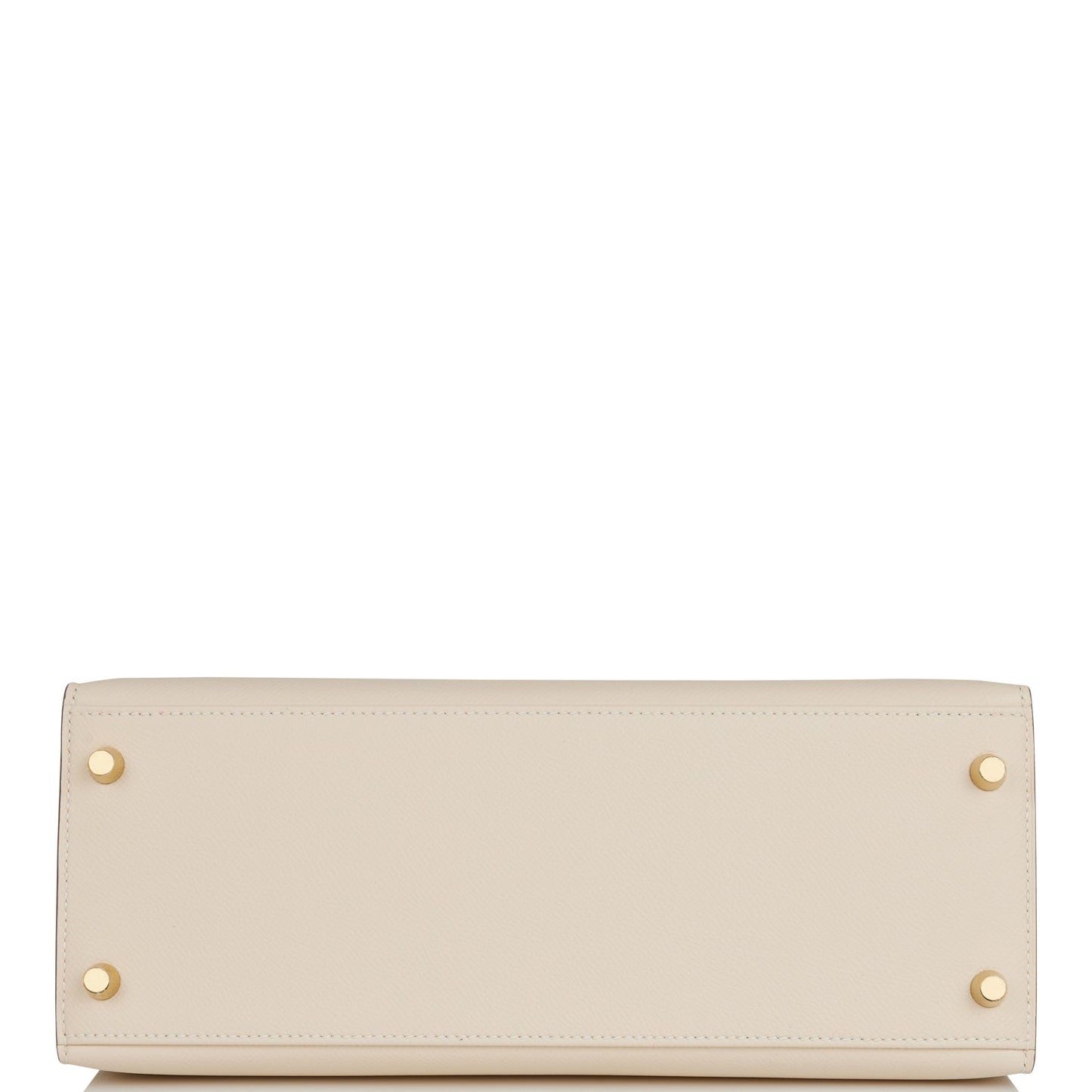 Hermes Kelly Sellier 28 Craie Epsom Gold Hardware