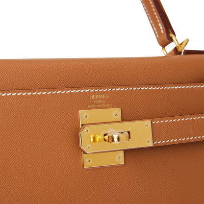 Hermes Kelly Sellier 28 Gold Madame Gold Hardware