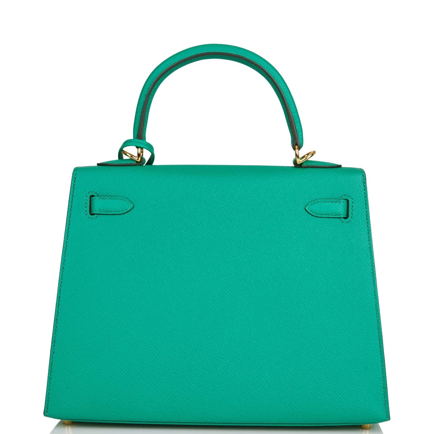 Hermes Kelly Sellier 25 Vert Jade Epsom Gold Hardware