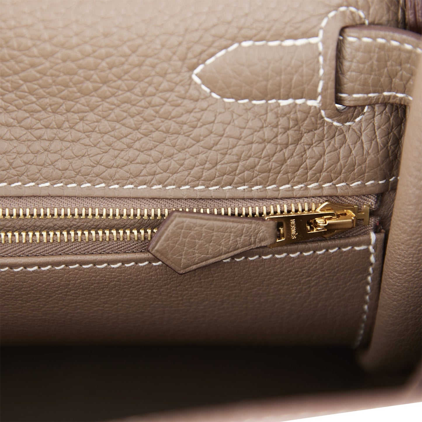 Hermes Kelly Retourne 28 Etoupe Clemence Gold Hardware