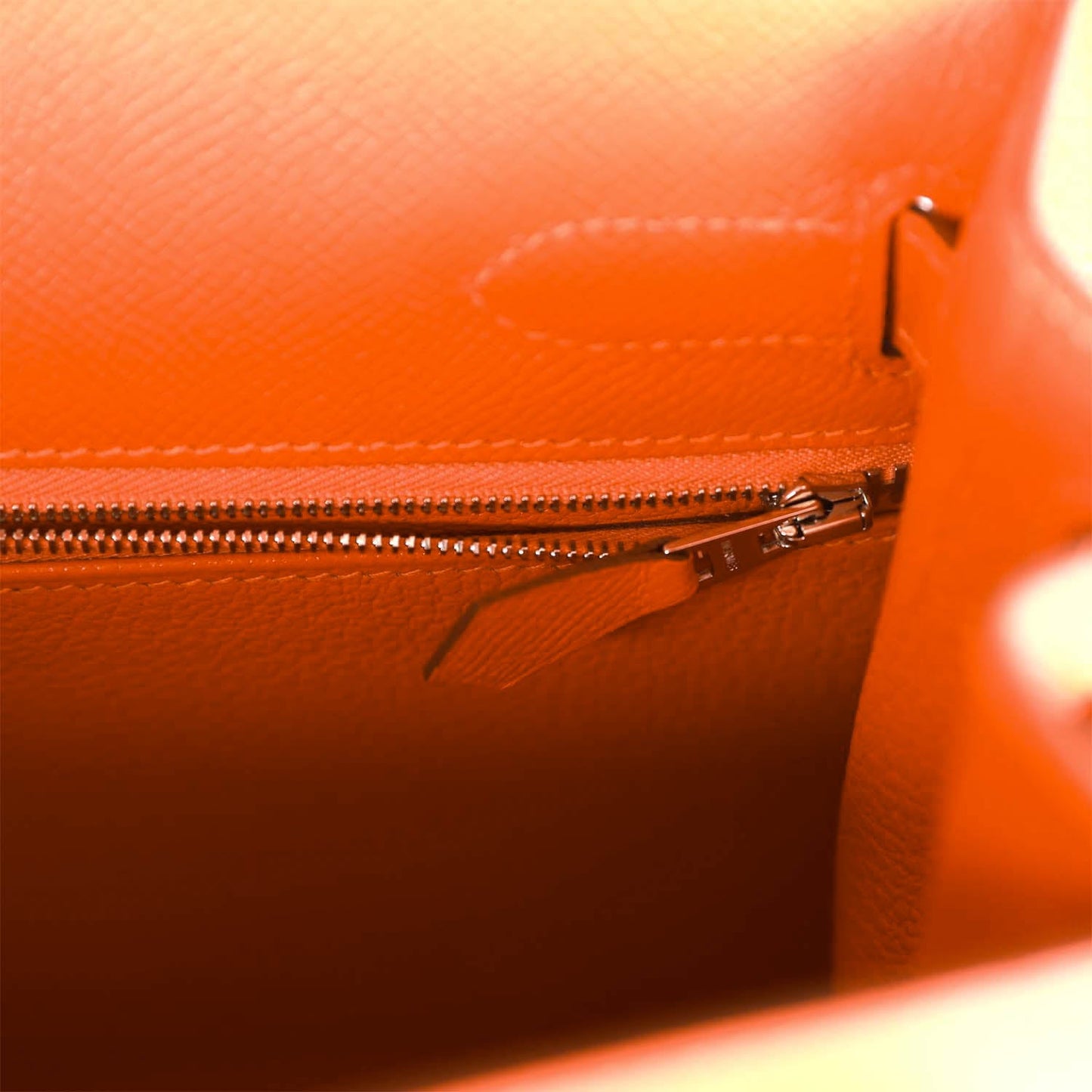 Hermes Kelly Sellier 32 Feu Epsom Palladium Hardware