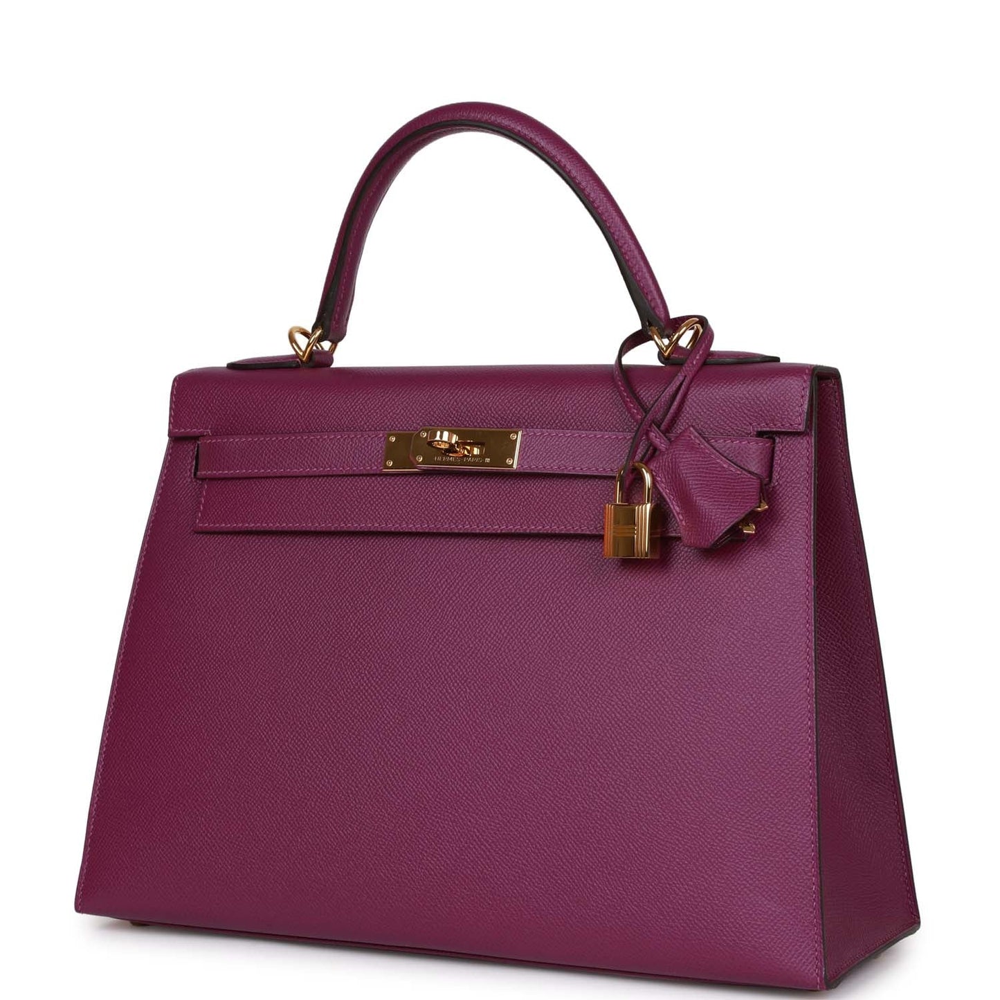 Hermes Kelly Sellier 32 Anemone Epsom Gold Hardware