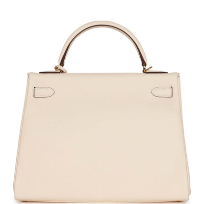 Hermes Kelly Retourne 32 Nata Clemence Gold Hardware