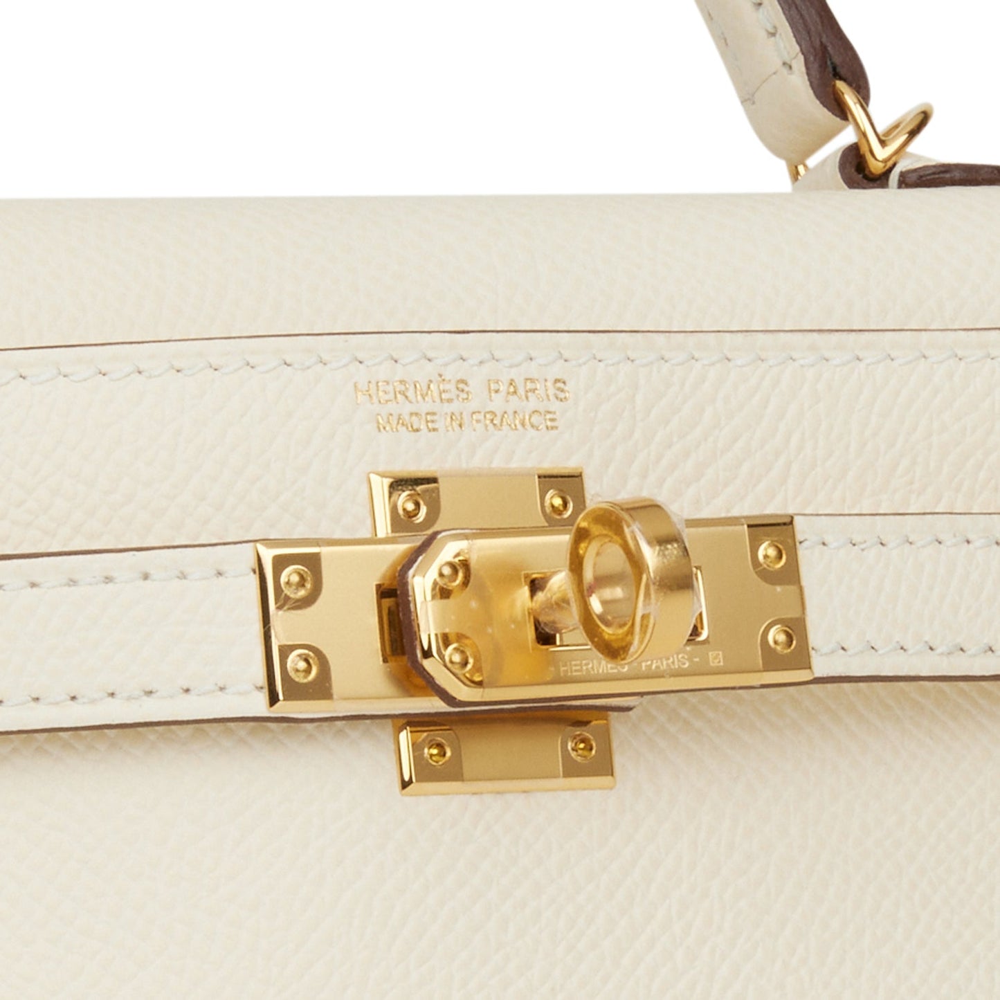 Hermes Kelly Sellier 20 Nata Epsom Gold Hardware