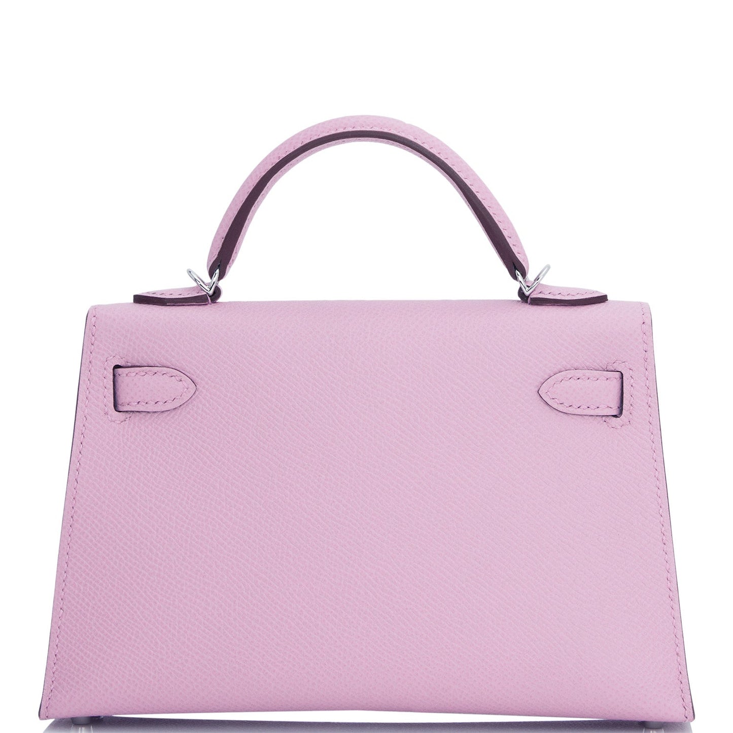 Hermes Kelly Sellier 20 Mauve Sylvestre Epsom Palladium Hardware