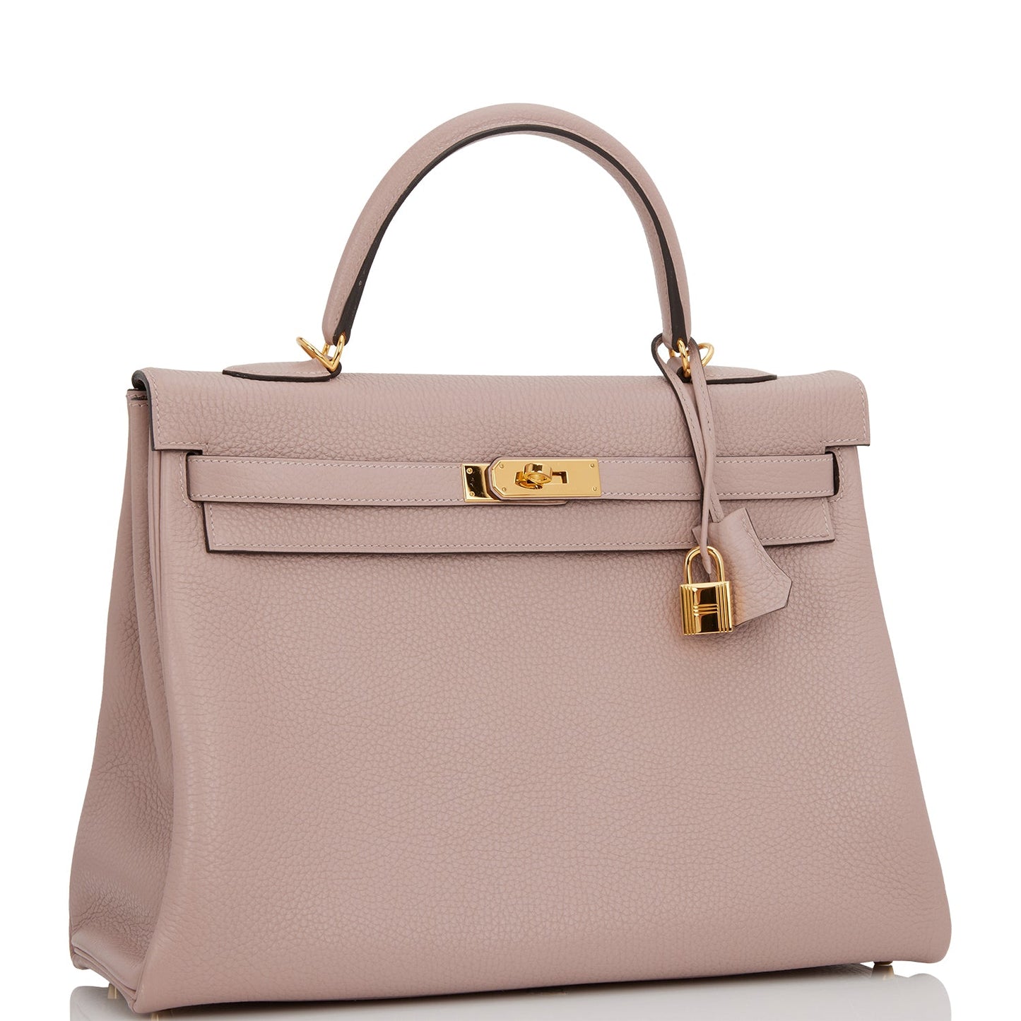 Hermes Kelly Retourne 32 Glycine Clemence Gold Hardware