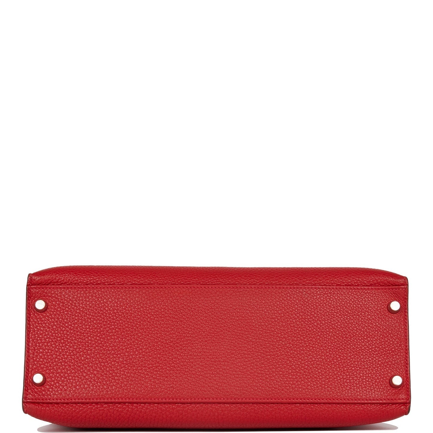 Hermes Kelly Mou 32 Vermillion Togo Palladium Hardware