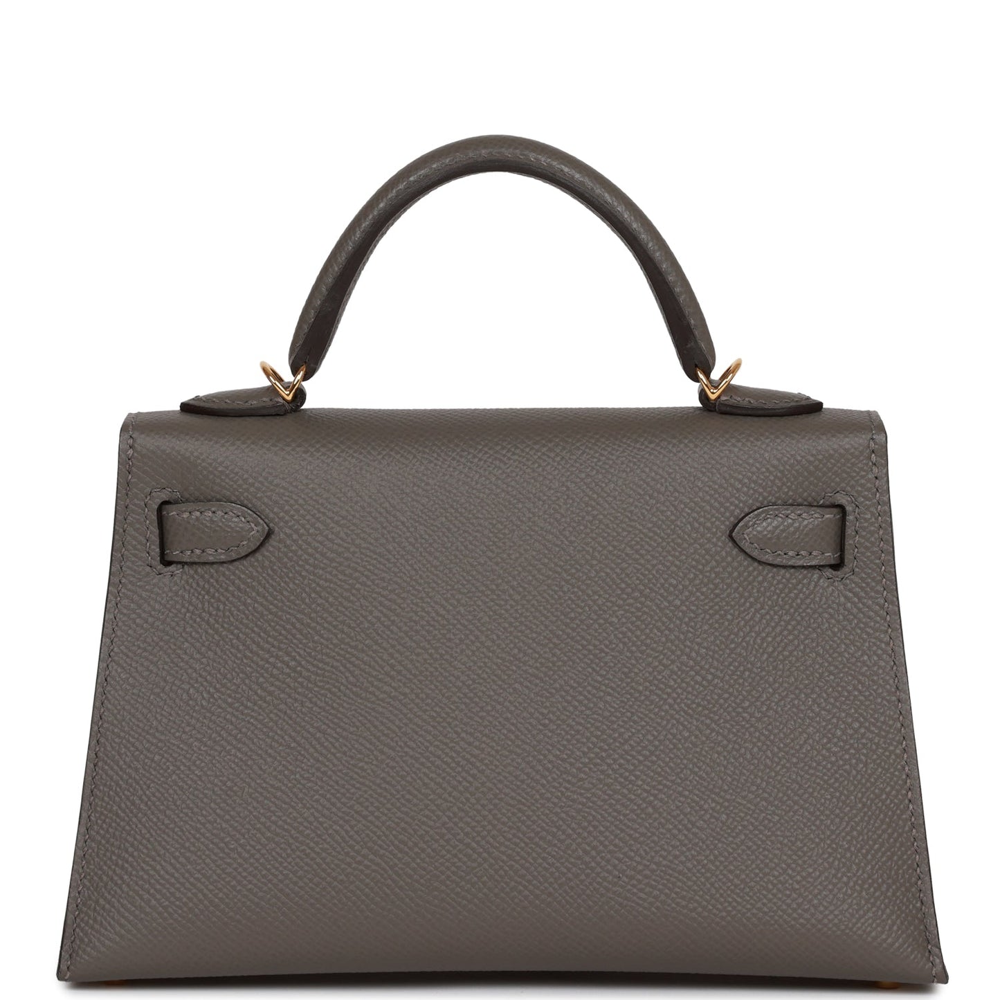 Hermes Kelly Sellier 20 Gris Meyer Epsom Gold Hardware