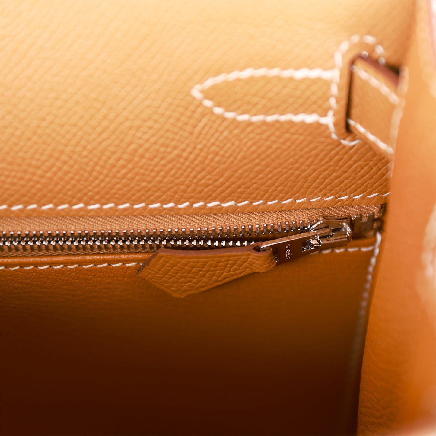 Hermes Kelly Sellier 28 Gold Epsom Palladium Hardware