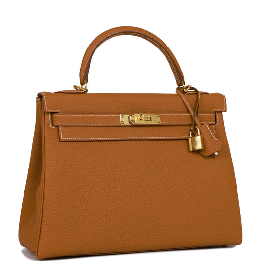 Hermes Kelly Retourne 32 Gold Togo Gold Hardware