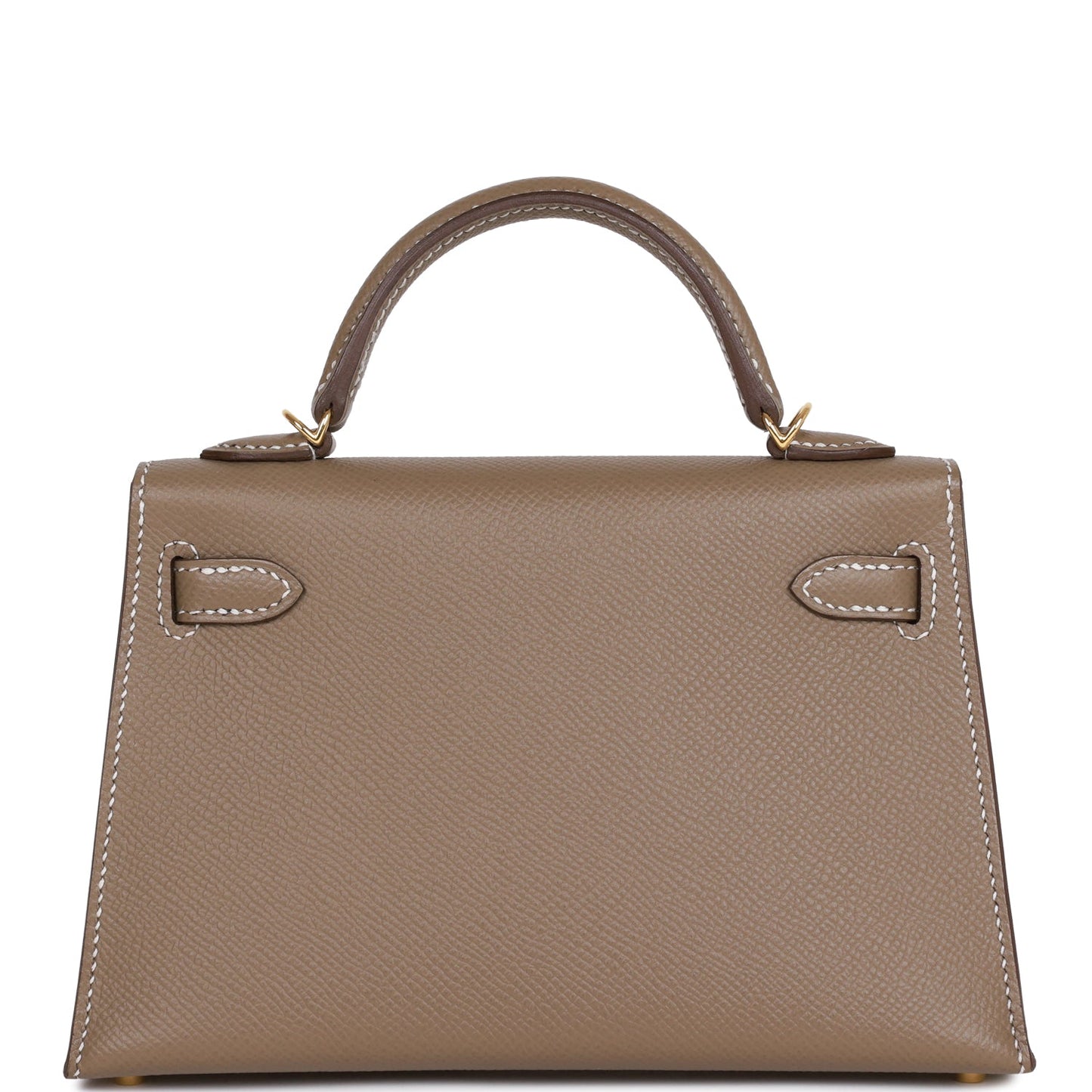 Hermes Kelly Sellier 20 Etoupe Epsom Gold Hardware