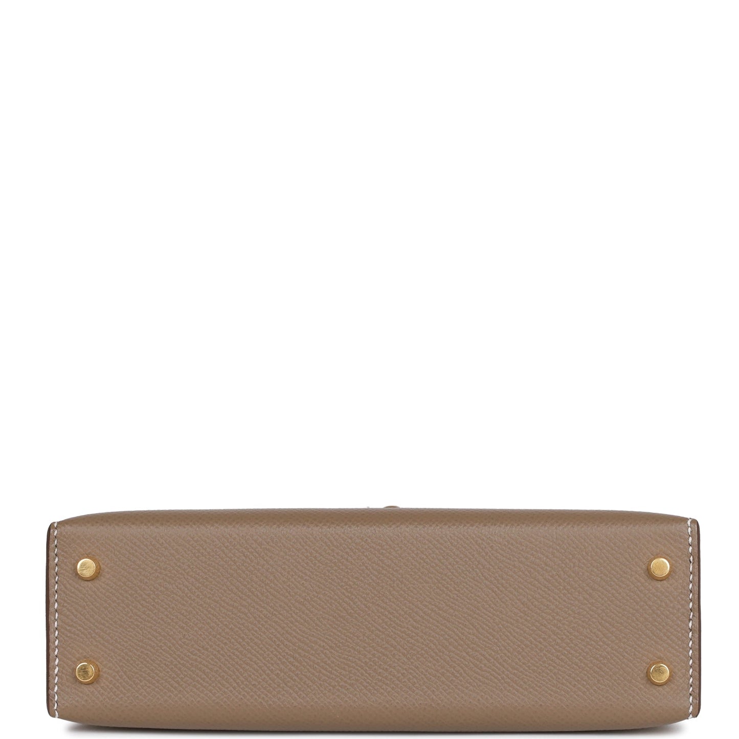 Hermes Kelly Sellier 20 Etoupe Epsom Gold Hardware