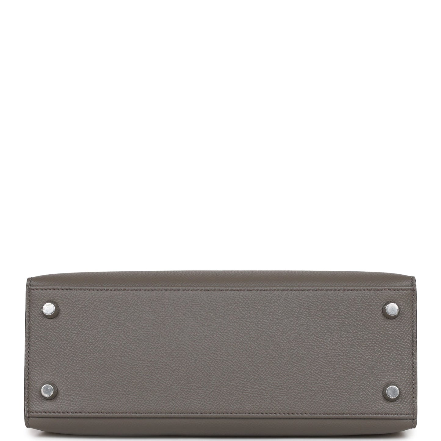 Hermes Kelly Sellier 25 Gris Meyer Epsom Palladium Hardware