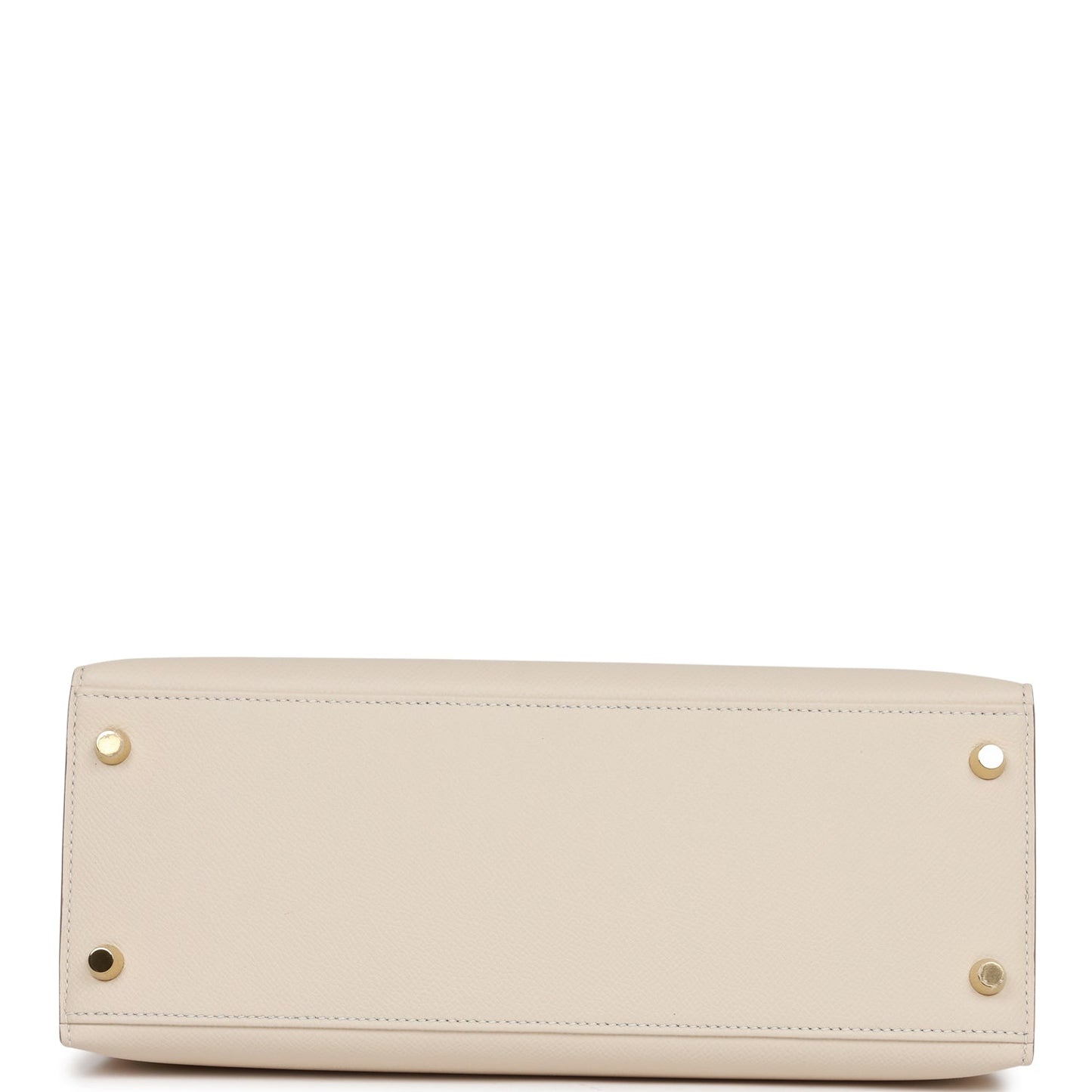 Hermes Kelly Sellier 28 Craie Epsom Gold Hardware