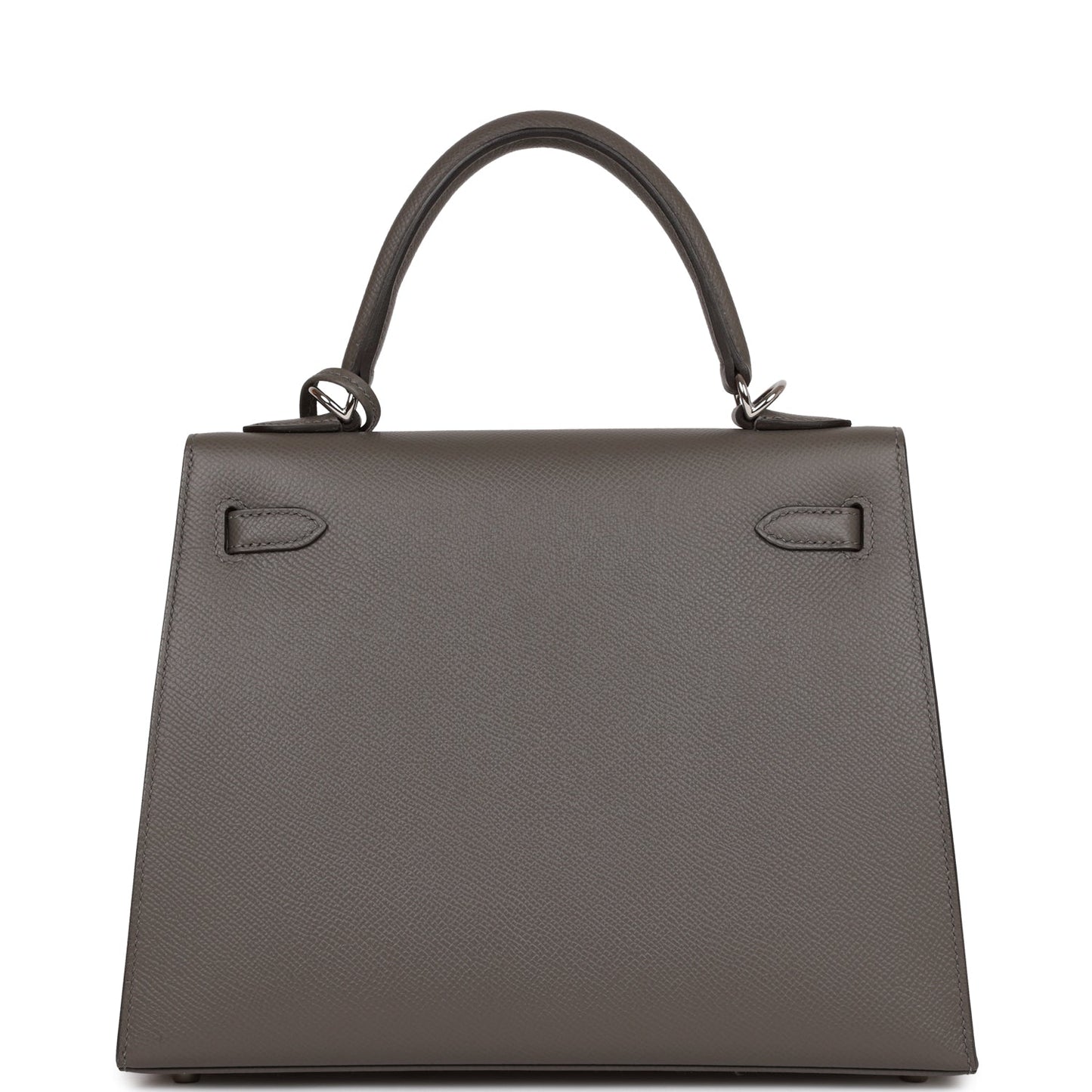 Hermes Kelly Sellier 25 Gris Meyer Epsom Palladium Hardware