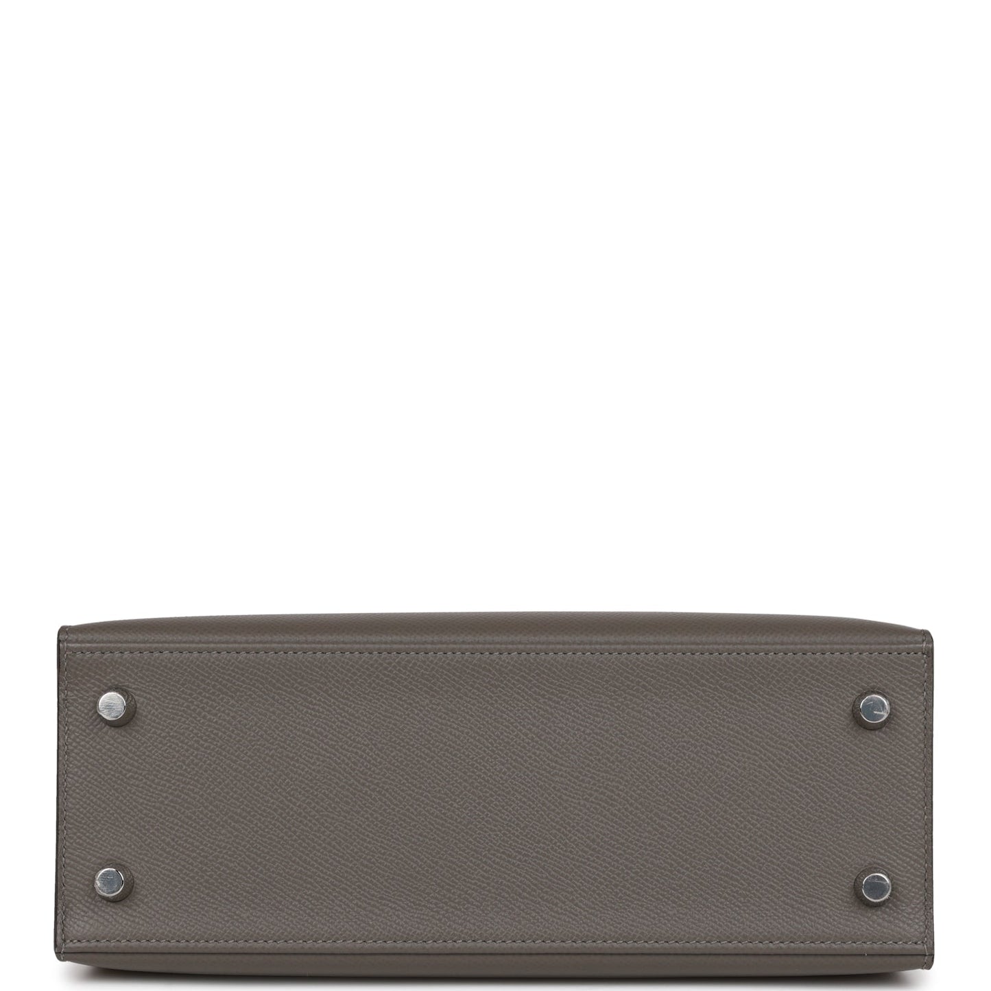 Hermes Kelly Sellier 25 Gris Meyer Epsom Palladium Hardware