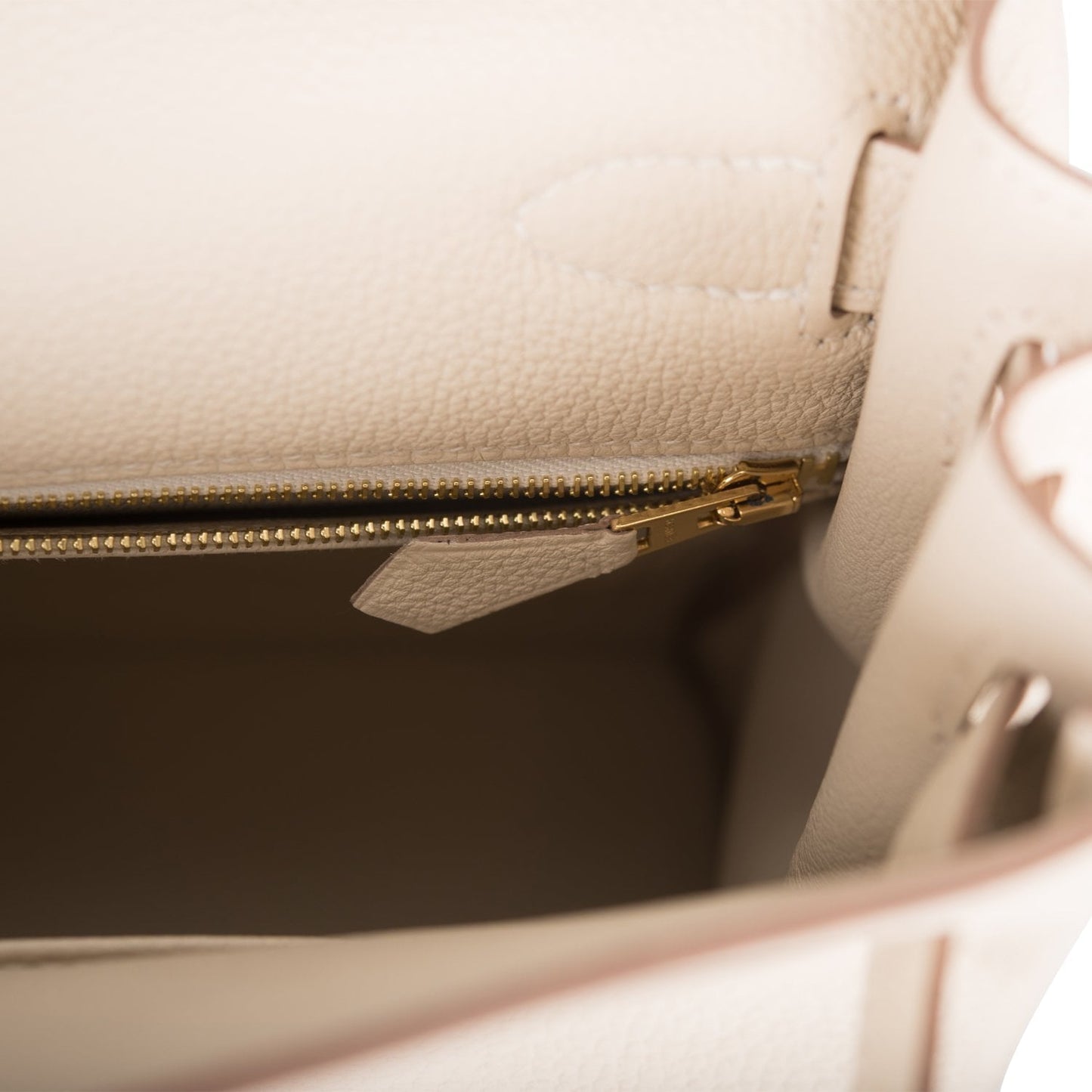 Hermes Kelly Retourne 28 Craie Togo Gold Hardware