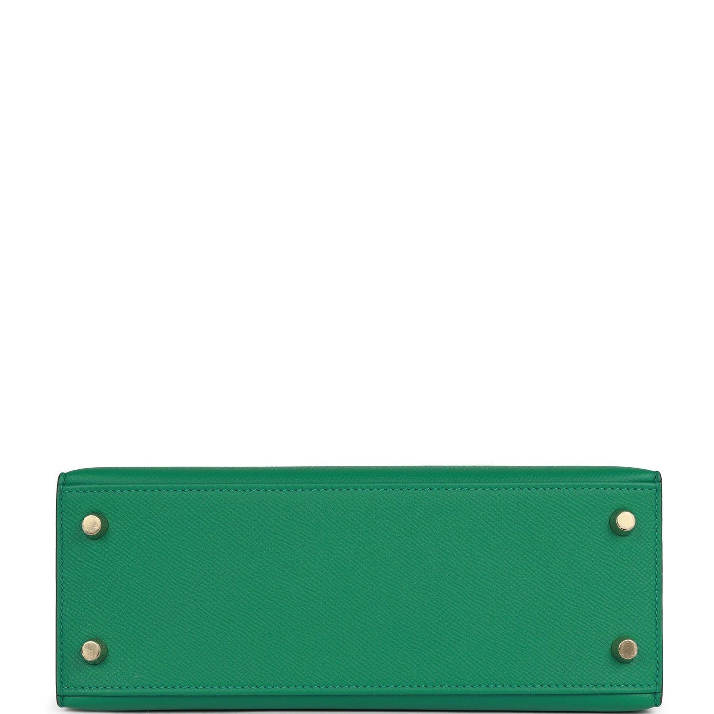 Hermes Kelly Sellier 25 Vert Vertigo Epsom Gold Hardware