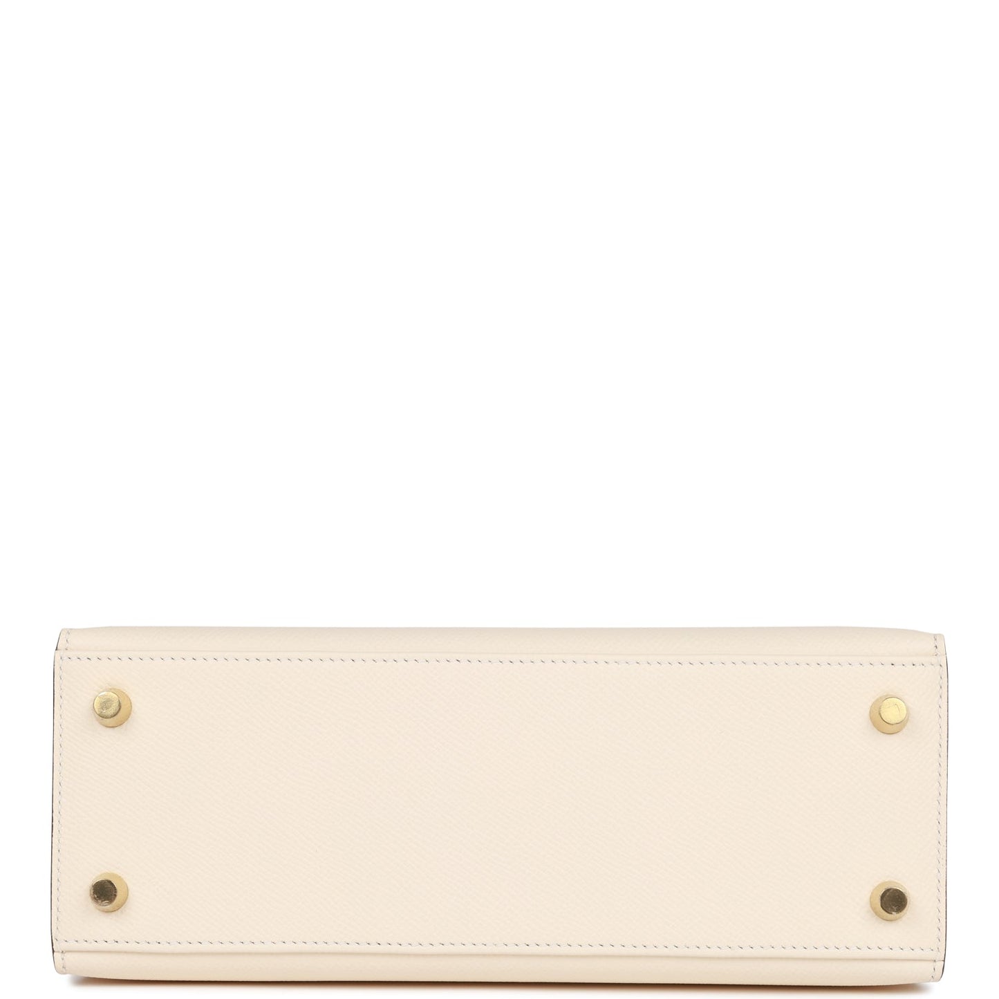 Hermes Kelly Sellier 25 Nata Epsom Gold Hardware