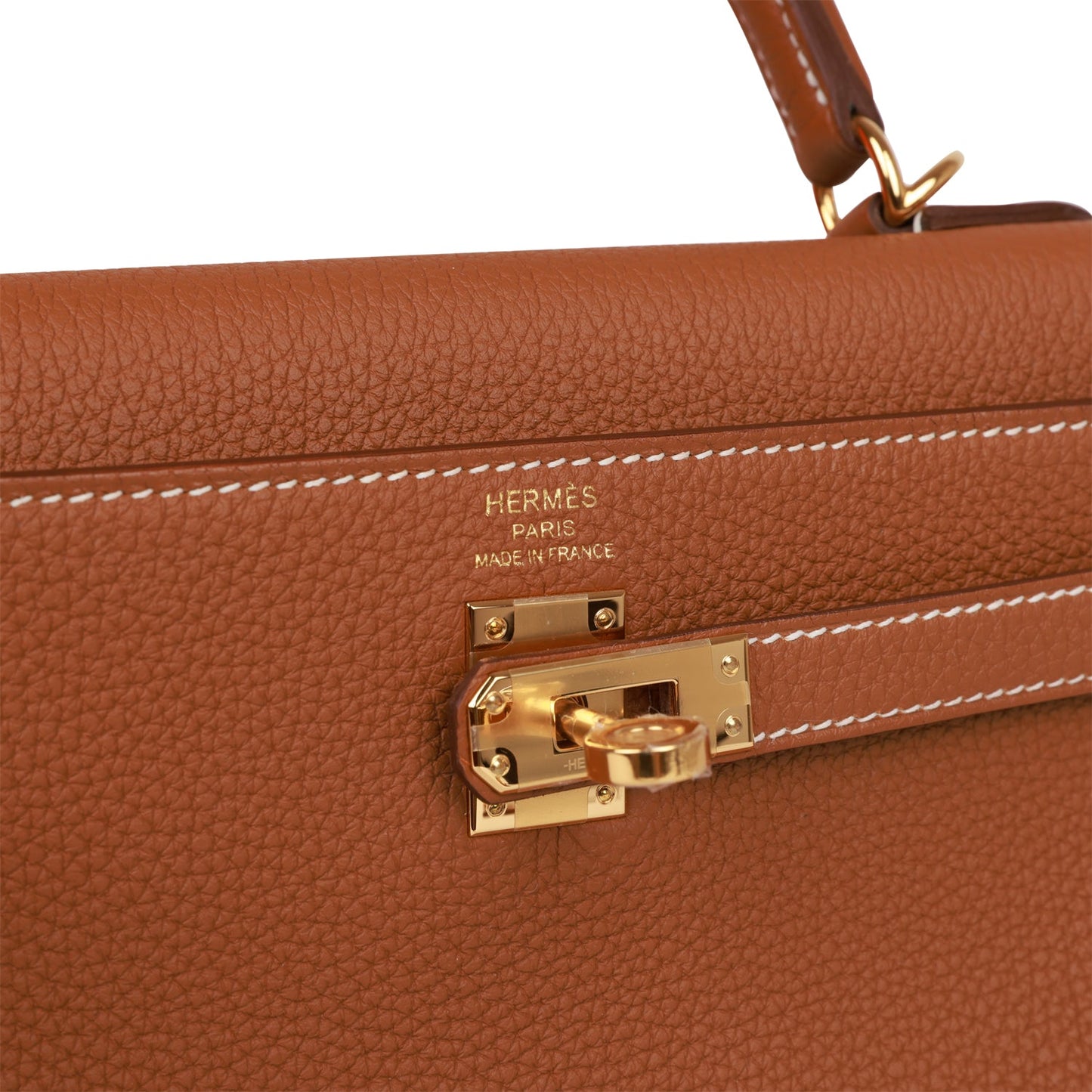 Hermes Kelly Retourne 25 Gold Togo Gold Hardware