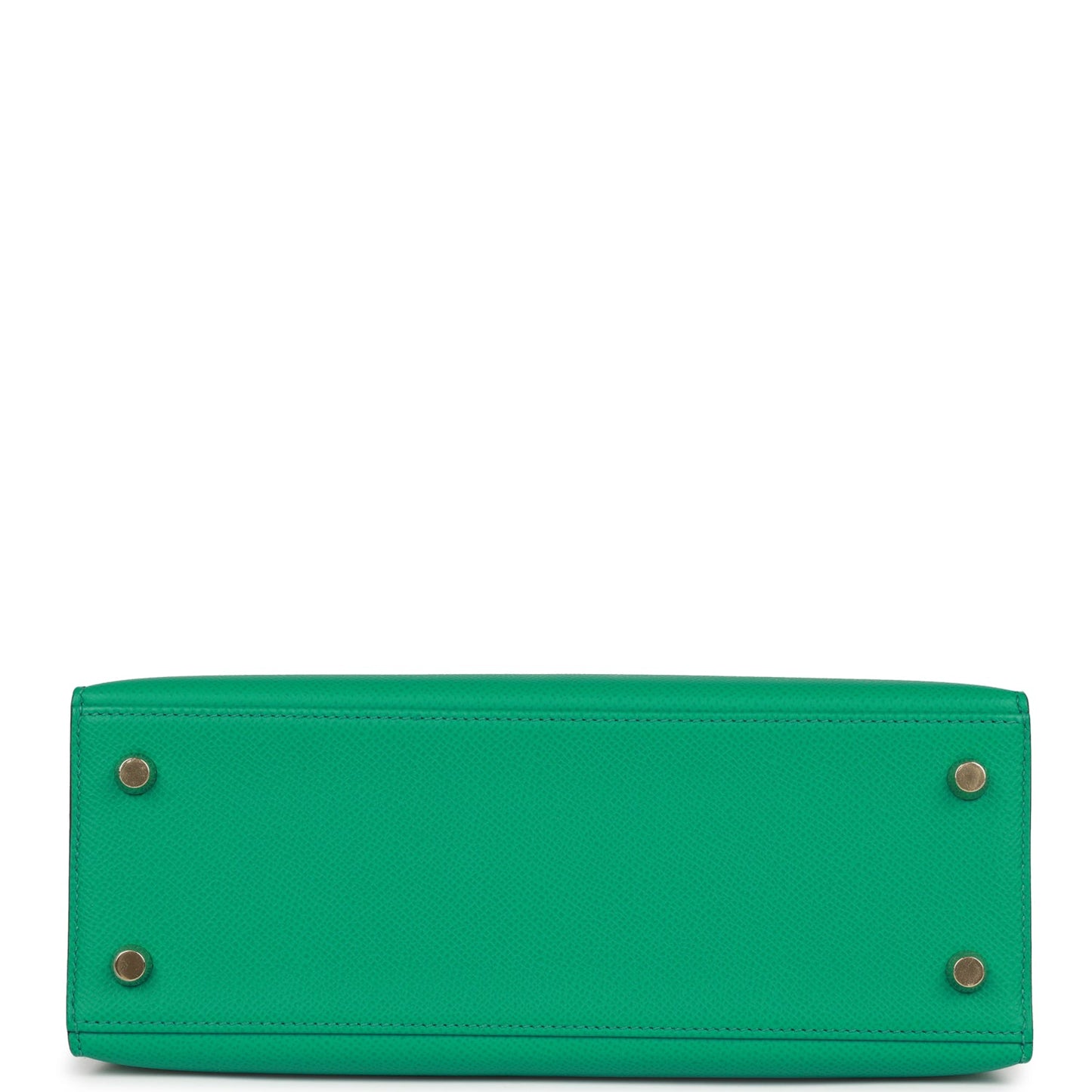 Hermes Kelly Sellier 25 Vert Jade Epsom Gold Hardware