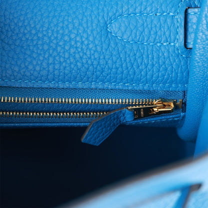 Hermes Kelly Retourne 32 Mykonos Clemence Gold Hardware