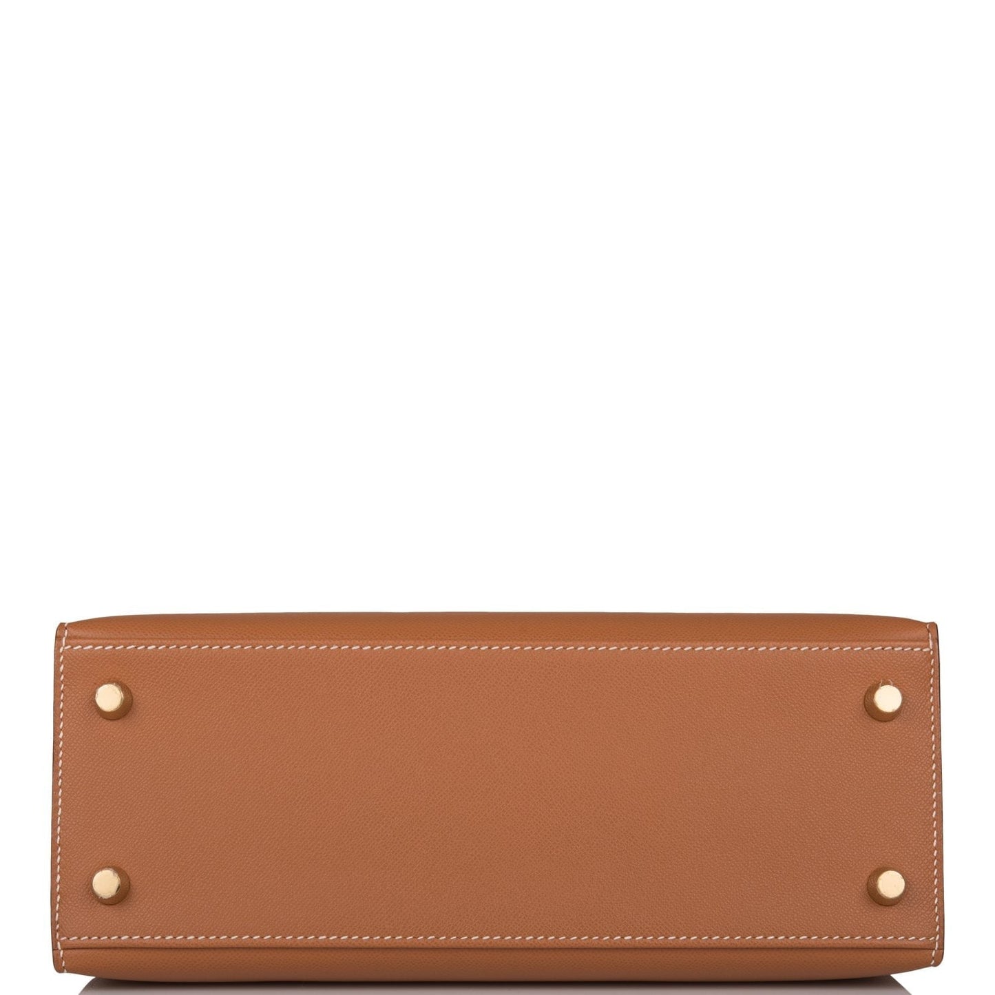 Hermes Kelly Sellier 25 Gold Epsom Gold Hardware