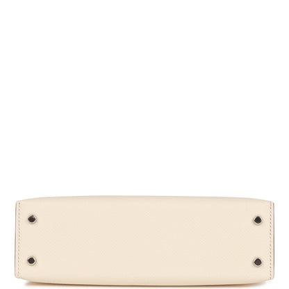 Hermes Kelly Sellier 20 Nata Epsom Palladium Hardware