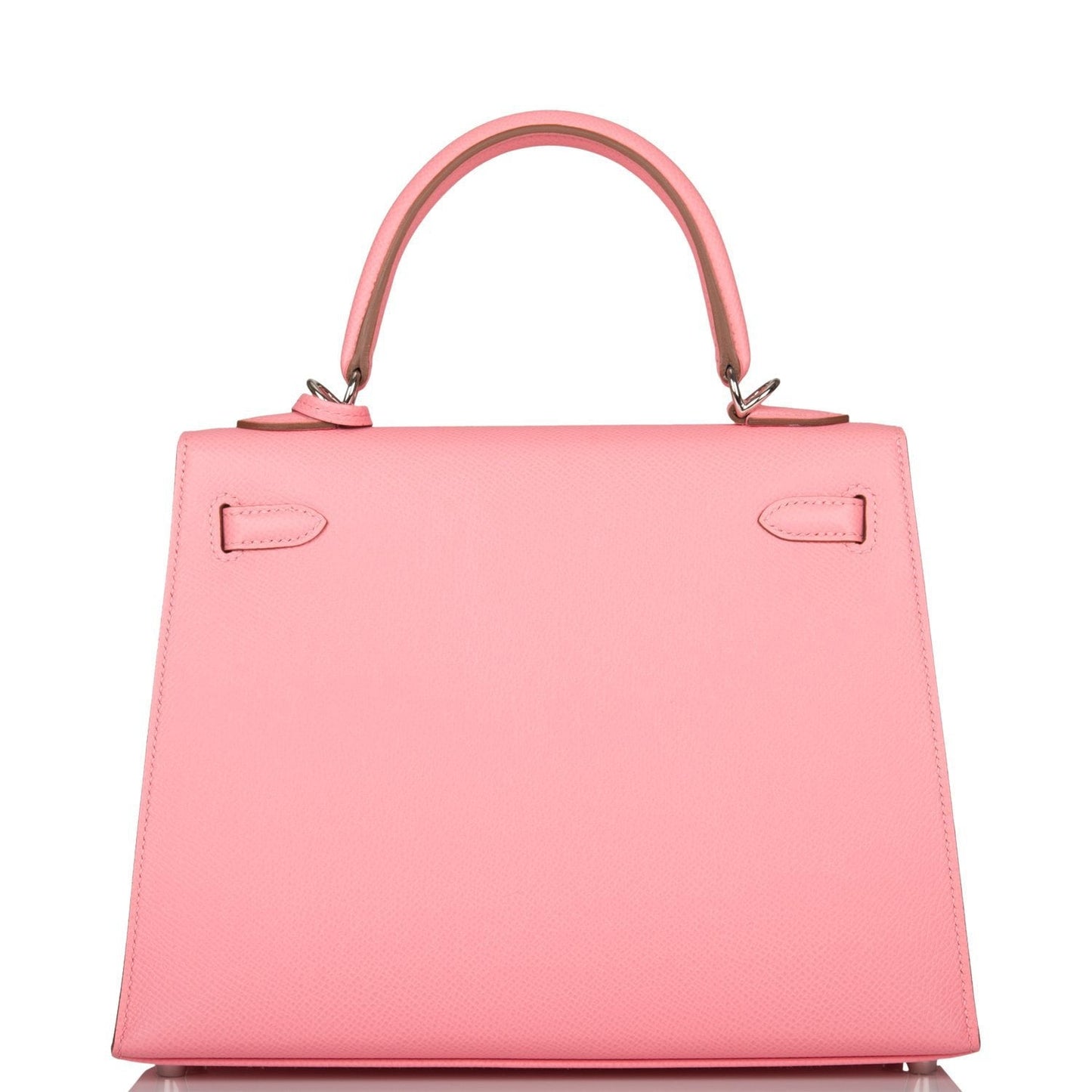 Hermes Kelly Sellier 25 Rose Confetti Epsom Palladium Hardware