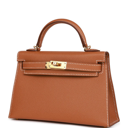 Hermes Kelly Sellier 20 Gold Epsom Gold Hardware Payment 1 of 2