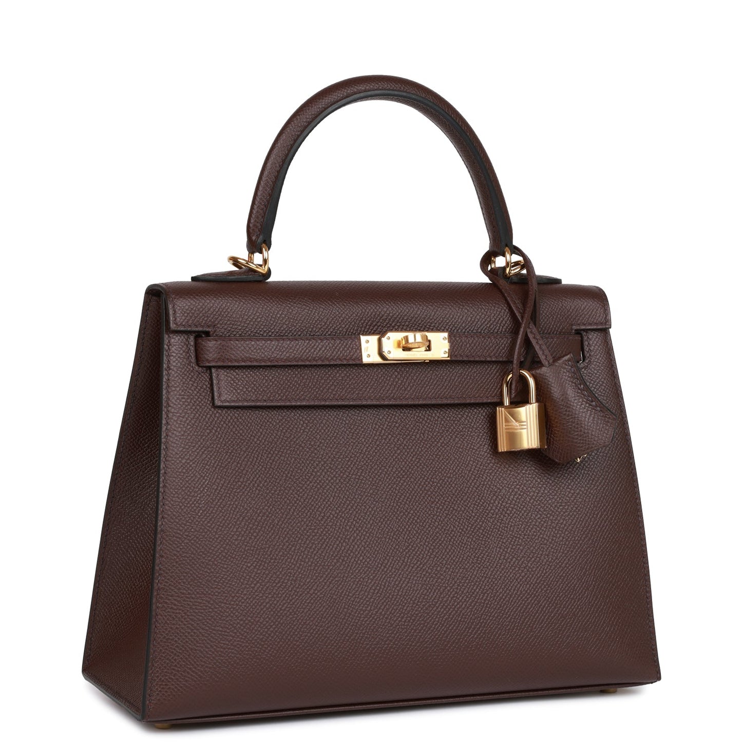 Hermes Kelly Sellier 25 Rouge Sellier Epsom Gold Hardware