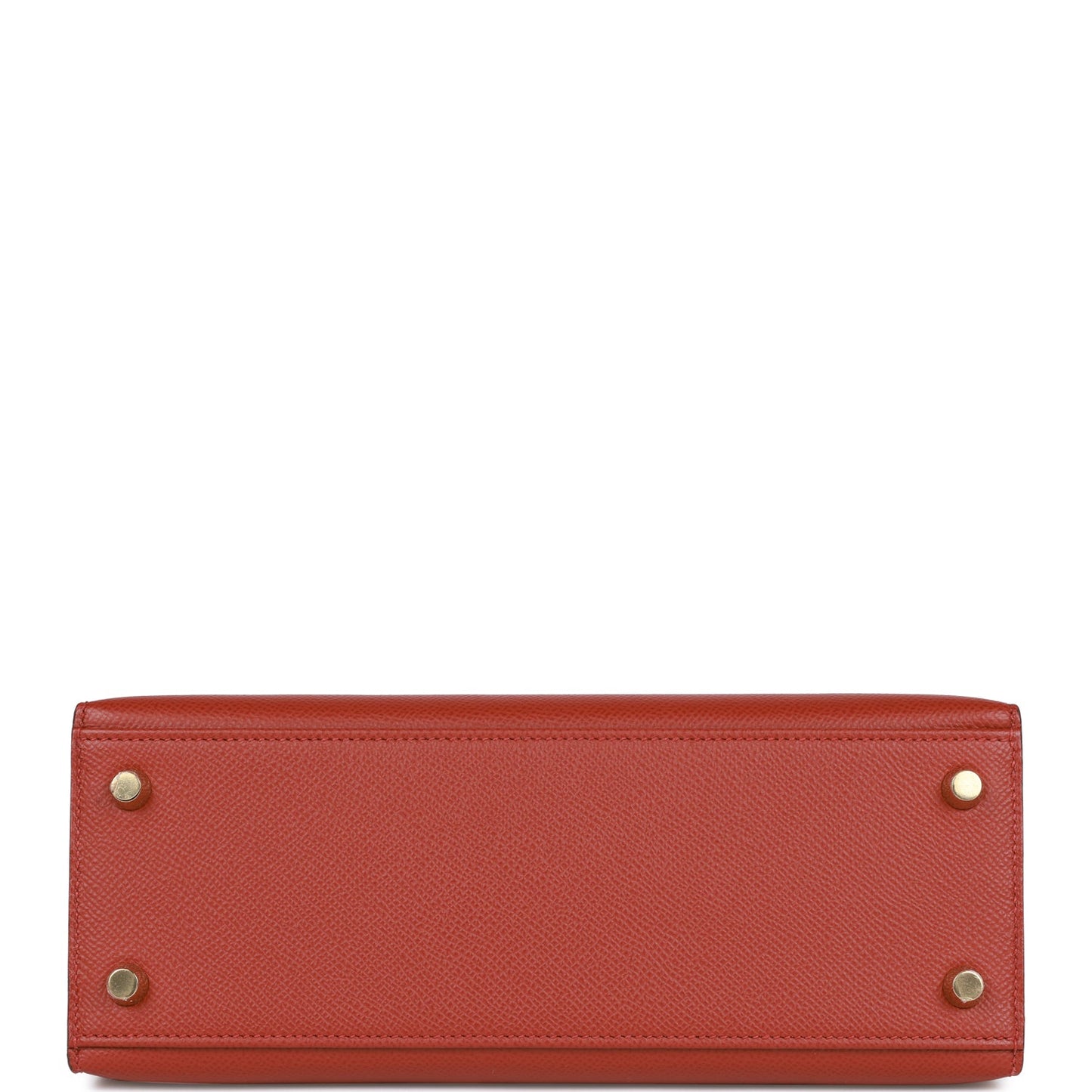 Hermes Kelly Sellier 25 Rouge Venetian Epsom Gold Hardware