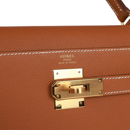 Hermes Kelly Sellier 32 Gold Epsom Gold Hardware Payment 1